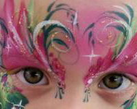 Flower Fairy Face Paint