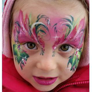 Flower Fairy Face Paint