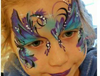 Blue Flower Fairy/butterfly