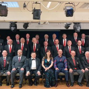 Performing as guest artists for Porthcawl Male Voice Choir