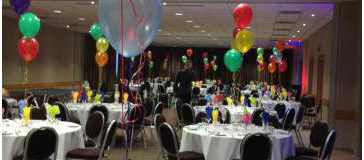 Holiday Inn Maidenhead Chair Cover Hire and Balloons Decorations