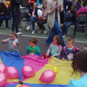 Parachute Fun!