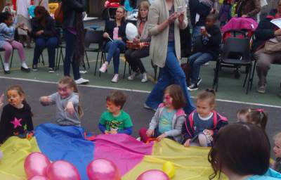 Parachute Fun!