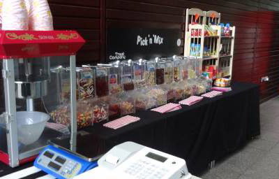 Cinema Themed, Pick and Mix and Popcorn Lincoln University