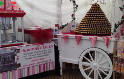 Candy Cart, Popcorn and Candy Floss Lincolnshire Show