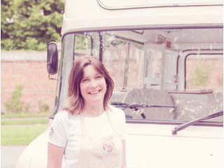 Sweet Ally Scoops Vintage Ice Cream Van