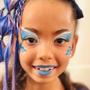 Bubble Braids & Facepainte