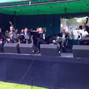 Larger Outside Covered Stage