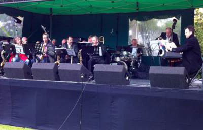Larger Outside Covered Stage