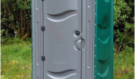 Single portable toilet resize
