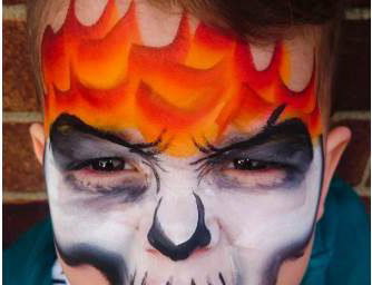 Flaming Skull 