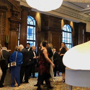 A wedding reception in London