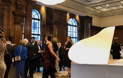 A wedding reception in London