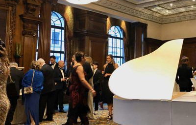 A wedding reception in London