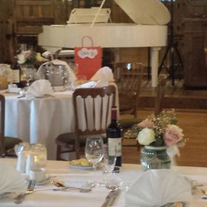 A wedding breakfast at High Rocks