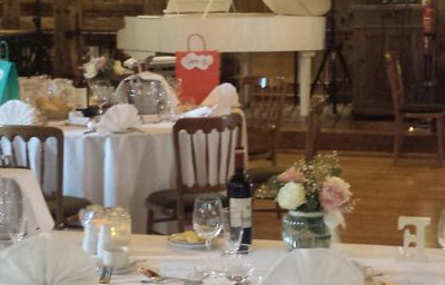 A wedding breakfast at High Rocks
