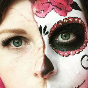 SUGARSKULL HALF FACE