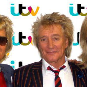 Rod Stuart & Rod Stewart & Penny Lancaster