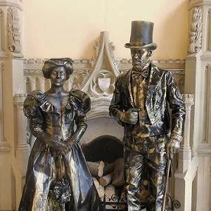 Victorian lady and gent