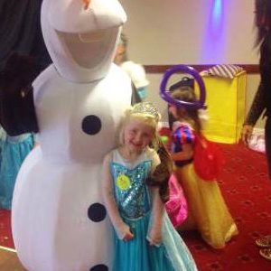 Olaf Character Appearance Frozen Parties