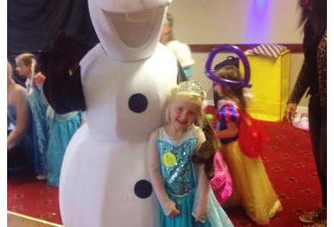 Olaf Character Appearance Frozen Parties