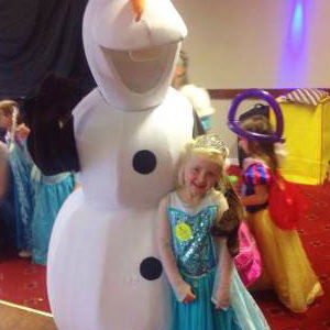 Olaf Character Appearance Frozen Parties