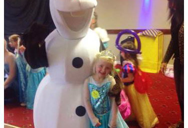 Olaf Character Appearance Frozen Parties