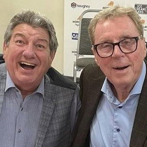 Austin Knight & Harry Redknapp.