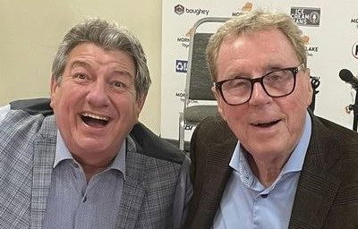 Austin Knight & Harry Redknapp.