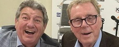 Austin Knight & Harry Redknapp.