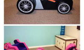 Batmobile and Priccess Carriage