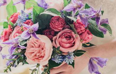 clematis bouquet