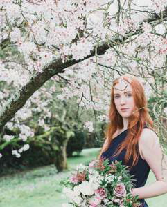 cascade blossom bouquet