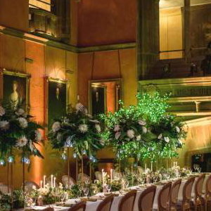 Cowdray House  with our new uplighters and Pin Spots 5th April 2018 6