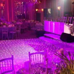 dancefloor and  lighting
