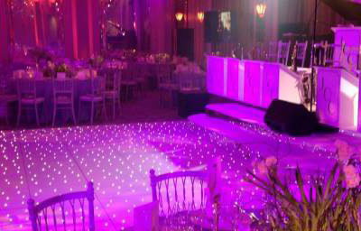 dancefloor and  lighting