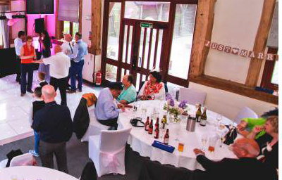 Dancefloor at Warnham Barn Rookwood