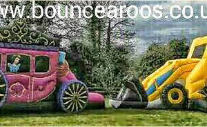 princess carriage & JCB digger