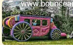 princess carriage & JCB digger