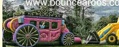 princess carriage & JCB digger