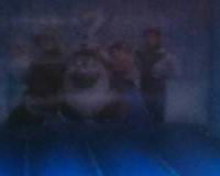 Frozen bouncy castle