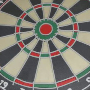 Dartboard Novelty Cake