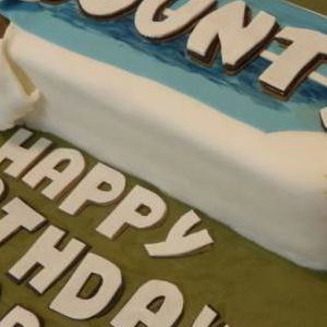 Bounty Novelty Cake