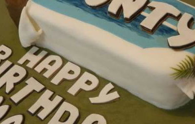 Bounty Novelty Cake