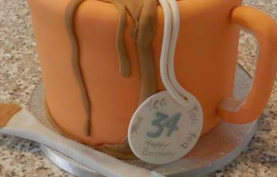 Mug of Tea Novelty Cake