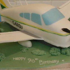 90th Celebration Piper Cub Novelty Cake