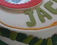 Hungry Caterpillar Themed Celebration Cake