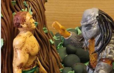 Polymer Clay Predator Themed Figures