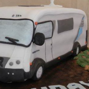 Hymer Motorhome Novelty Cake