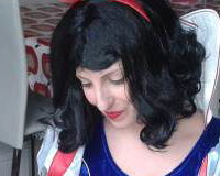 Snow White Face Painting